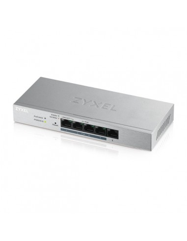 Zyxel GS1200-5HP v2 Gestionado Gigabit Ethernet (10 100 1000) Energía sobre Ethernet (PoE) Gris