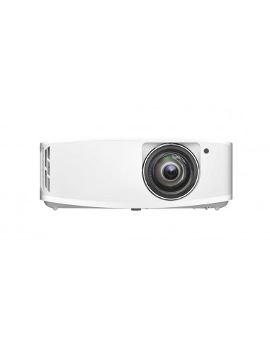 Optoma 4K400STx videoproyector Proyector de corto alcance 4000 lúmenes ANSI DLP 2160p (3840x2160) 3D Blanco