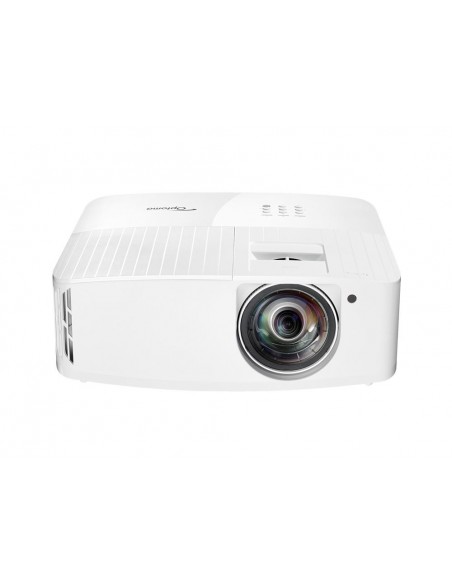 Optoma 4K400STx videoproyector Proyector de corto alcance 4000 lúmenes ANSI DLP 2160p (3840x2160) 3D Blanco