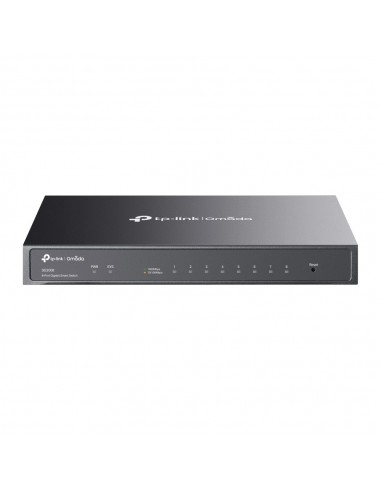 TP-Link Omada SG2008 switch Gestionado L2 L2+ Gigabit Ethernet (10 100 1000) Negro