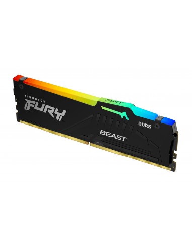 Kingston Technology FURY Beast RGB módulo de memoria 8 GB 1 x 8 GB DDR5 ECC