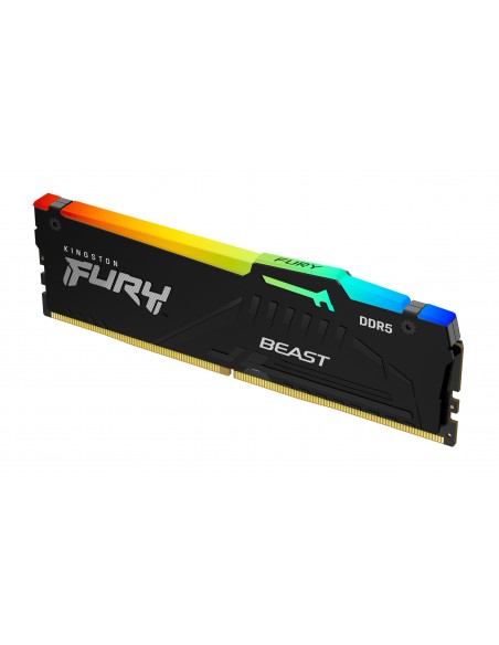 Kingston Technology FURY Beast RGB módulo de memoria 8 GB 1 x 8 GB DDR5 ECC