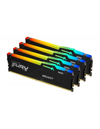 Kingston Technology FURY Beast RGB módulo de memoria 64 GB 4 x 16 GB DDR5