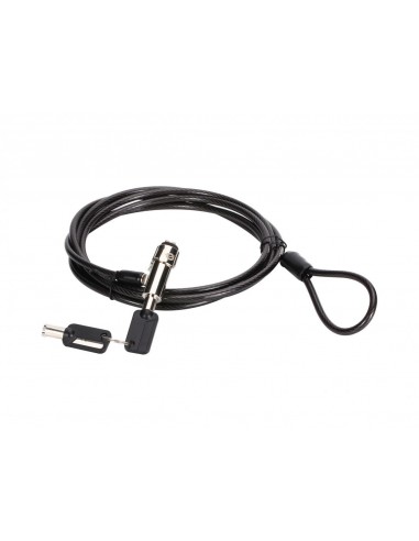 Conceptronic CUSTODIO02BN cable antirrobo Negro 1,8 m