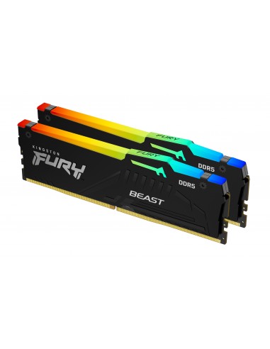 Kingston Technology FURY Beast RGB módulo de memoria 16 GB 2 x 8 GB DDR5 ECC