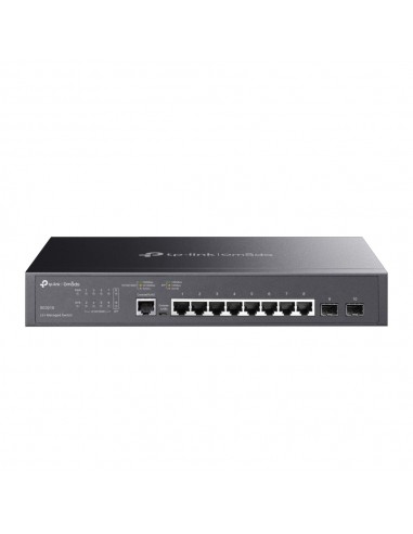 TP-Link Omada SG3210 switch Gestionado L2 L3 Gigabit Ethernet (10 100 1000) 1U Negro