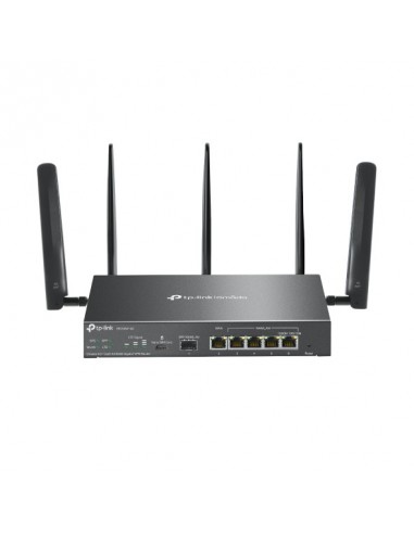 TP-Link Omada ER706W-4G router inalámbrico Gigabit Ethernet Doble banda (2,4 GHz   5 GHz) Negro