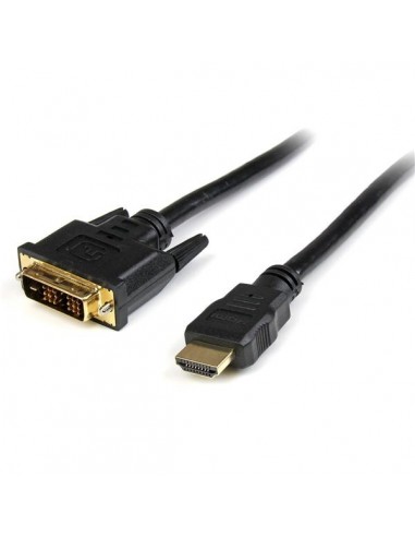 StarTech.com Cable HDMI a DVI 2m - DVI-D Macho - HDMI Macho - Adaptador - Negro