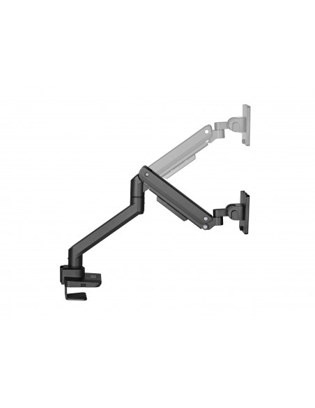 Equip 650180 soporte para monitor 124,5 cm (49") Negro Escritorio