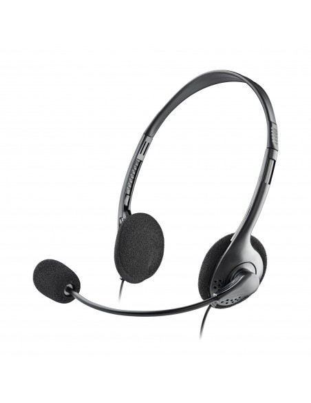 NGS MS103 MAX Auriculares Alámbrico Diadema Llamadas Música Negro