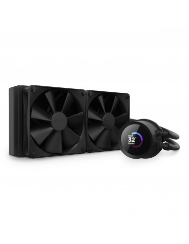 NZXT Kraken 240 Procesador Sistema de refrigeración líquida todo en uno 12 cm Negro 1 pieza(s)