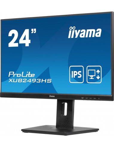 iiyama ProLite XUB2493HS-B6 pantalla para PC 60,5 cm (23.8") 1920 x 1080 Pixeles Full HD LED Negro