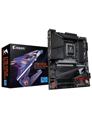 Gigabyte Z790 AORUS ELITE AX DDR4 placa base Intel Z790 LGA 1700 ATX