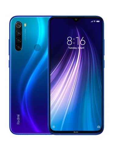 Xiaomi Redmi Note 8 2021 16 cm (6.3") SIM doble Android 11 4G USB Tipo C 4 GB 64 GB 4000 mAh Azul