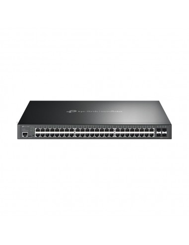 TP-Link Omada SG3452P switch Gestionado L2 L3 Gigabit Ethernet (10 100 1000) Energía sobre Ethernet (PoE) 1U Negro