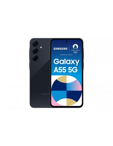 Samsung Galaxy A55 5G 16,8 cm (6.6") Ranura híbrida Dual SIM Android 14 USB Tipo C 8 GB 256 GB 5000 mAh Marina