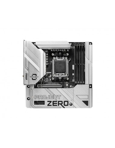 MSI B650M PROJECT ZERO placa base AMD B650 Zócalo AM5 micro ATX