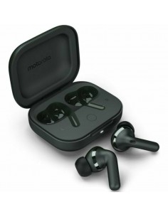 Motorola Moto Buds+ Auriculares Inalámbrico Dentro de oído Llamadas Música Deporte Uso diario Bluetooth Gris