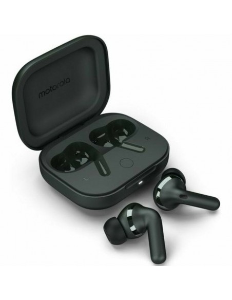 Motorola Moto Buds+ Auriculares Inalámbrico Dentro de oído Llamadas Música Deporte Uso diario Bluetooth Gris