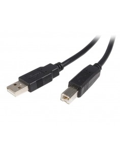 StarTech.com Cable USB de 2m para Impresora - USB A Macho a USB B Macho - Adaptador Negro