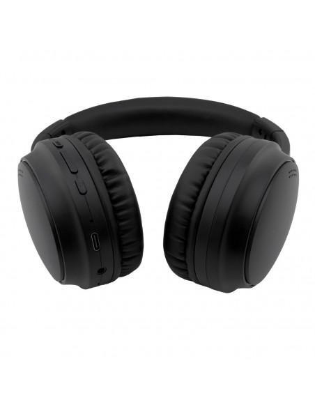 CoolBox AIR-40 Auriculares Inalámbrico y alámbrico Diadema Llamadas Música USB Tipo C Bluetooth Negro