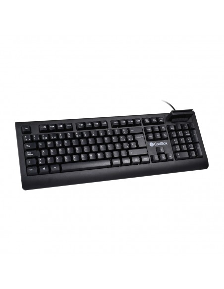 CoolBox COO-TEC04DNI teclado USB QWERTY Español Negro