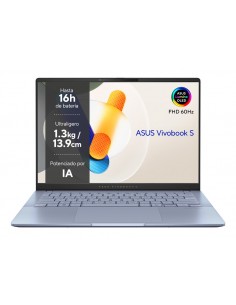 ASUS VivoBook S 14 OLED OLED S5406MA-QD090W - Ordenador Portátil 14" WUXGA (Intel Core Ultra 5 125H, 16GB RAM, 1TB SSD, Arc