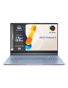 ASUS VivoBook S 15 OLED OLED S5506MA-MA048W - Ordenador Portátil 15.6" 3K 120Hz (Intel Core Ultra 7 155H, 16GB RAM, 1TB SSD,