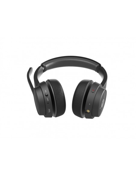 Conceptronic POLONA04B auricular y casco Auriculares Inalámbrico y alámbrico Diadema Llamadas Música USB Tipo C Bluetooth Negro