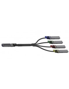 Nvidia MCA7J70-N004 Cable de fibra óptica e InfiniBand 4 m OSFP 4xOSFP Negro