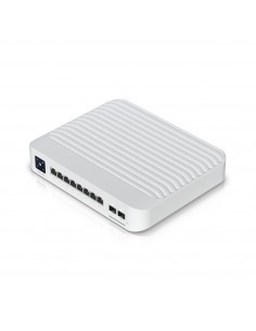 Ubiquiti UniFi USW-PRO-8-POE switch Gestionado L2 L3 Gigabit Ethernet (10 100 1000) Energía sobre Ethernet (PoE) 1U Blanco