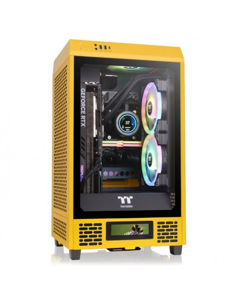 Thermaltake CA-1X9-00S4WN-00 carcasa de ordenador Mini Tower Amarillo