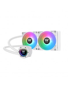 Thermaltake TH240 V2 ARGB Procesador Kit de refrigeración líquida 24 cm Blanco 1 pieza(s)