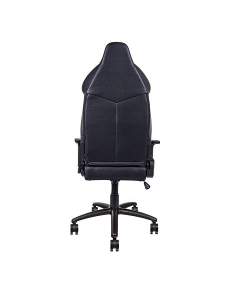 Thermaltake GGC-VCO-BRLWDS-01 silla para videojuegos Butaca para jugar Asiento acolchado Negro, Rojo