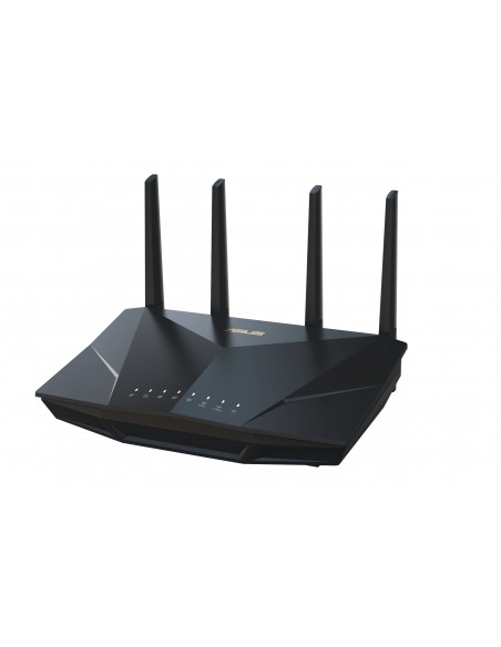 ASUS RT-AX5400 router inalámbrico Gigabit Ethernet Doble banda (2,4 GHz   5 GHz) Negro