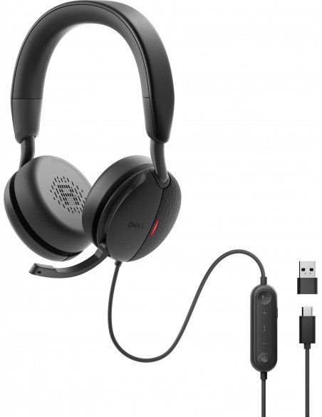 DELL WH5024 Auriculares Alámbrico Diadema Llamadas Música USB Tipo C Negro