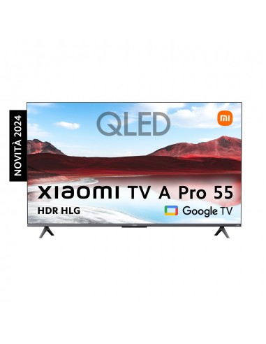 Xiaomi TV A Pro 55'' 139,7 cm (55") 4K Ultra HD Smart TV Wifi Gris, Titanio