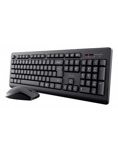 Trust Primo teclado Ratón incluido RF inalámbrico QWERTY Español Negro