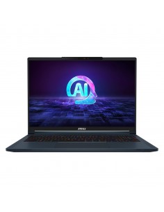 MSI Stealth 16 AI Studio A1VGG-047ES Intel Core Ultra 9 185H Portátil 40,6 cm (16") Quad HD+ 32 GB DDR5-SDRAM 2 TB SSD NVIDIA