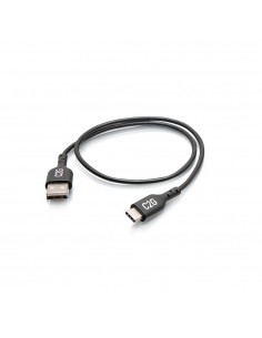 C2G C2G28884 cable USB 0,46 m USB 2.0 USB C USB A Negro