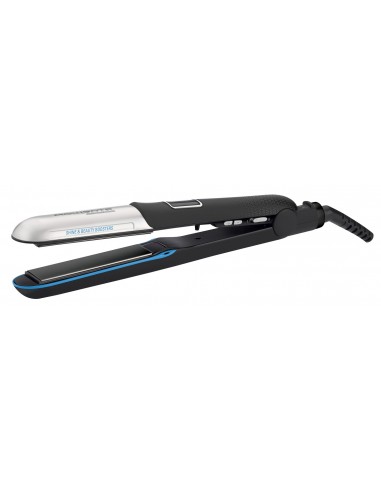 Rowenta SF6220 Plancha de pelo Caliente Negro, Gris, Azul 1,8 m