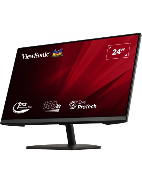 Viewsonic VA2408-MHDB pantalla para PC 61 cm (24") 1920 x 1080 Pixeles Full HD LED Negro