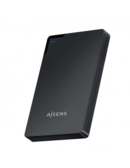 AISENS Caja Externa 2,5″ 9.5mm SATA a USB 3.0 USB3.1 Gen1, Negra