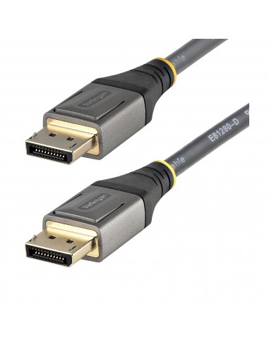 StarTech.com Cable de 2m DisplayPort 1.4 Certificado VESA - 8K de 60Hz HDR10 - Vídeo Ultra HD 4K de 120Hz - Cable DP 1.4 - para