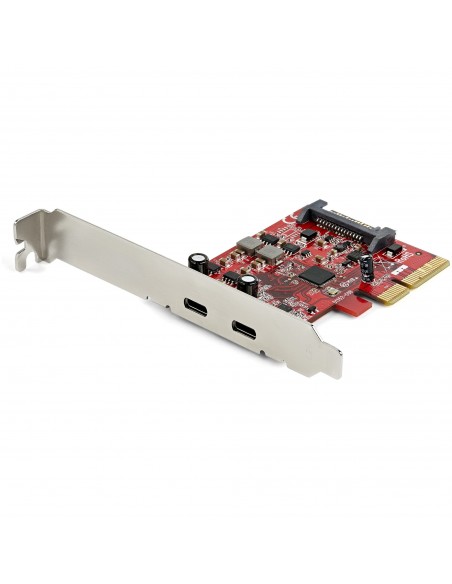 StarTech.com Tarjeta Adaptadora PCI Express de 2 Puertos USB-C 3.2 Gen 2 10Gbps