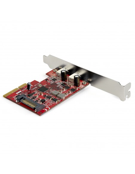 StarTech.com Tarjeta Adaptadora PCI Express de 2 Puertos USB-C 3.2 Gen 2 10Gbps