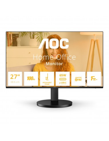 AOC B3 Q27B3CF2 pantalla para PC 68,6 cm (27") 2560 x 1440 Pixeles Quad HD Negro