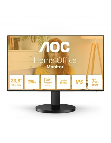 AOC 24B3HA2 pantalla para PC 60,5 cm (23.8") 1920 x 1080 Pixeles Full HD LED Negro