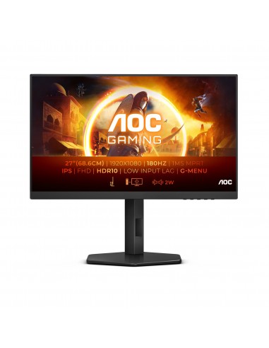 AOC 27G4X pantalla para PC 68,6 cm (27") 1920 x 1080 Pixeles Full HD LED Negro