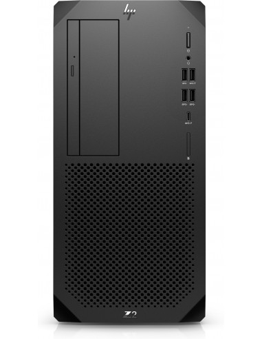 HP Z2 G9 Intel® Core™ i7 i7-14700K 32 GB DDR5-SDRAM 1 TB SSD NVIDIA RTX A2000 Windows 11 Pro Torre Puesto de trabajo Negro